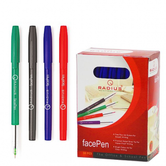 Купить Ручка шариковая «Face pen» Radius оптом